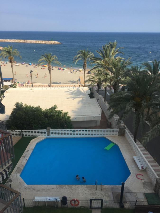 Apartamento Con Vistas Al Mar. Primera Linea De Playa. Aguadulce  Dış mekan fotoğraf