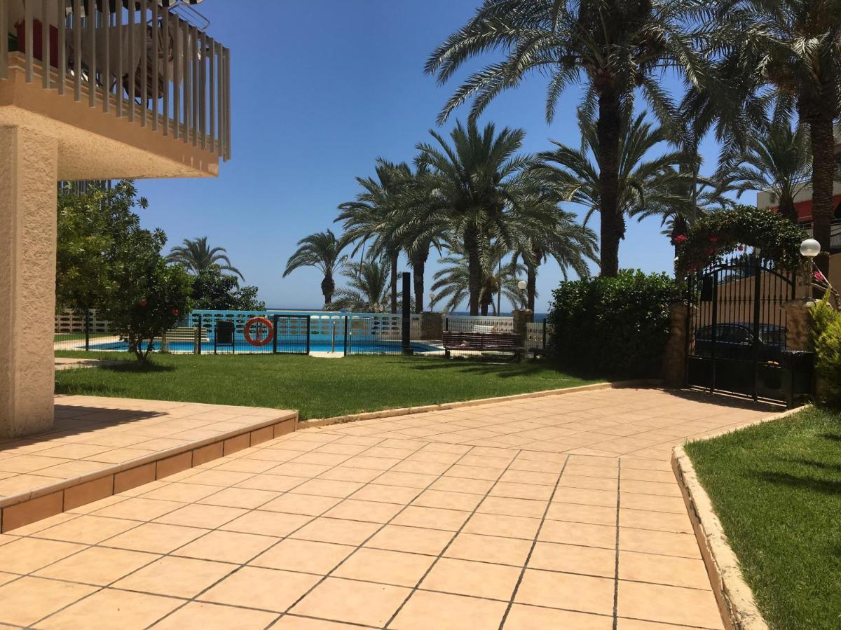 Apartamento Con Vistas Al Mar. Primera Linea De Playa. Aguadulce  Dış mekan fotoğraf
