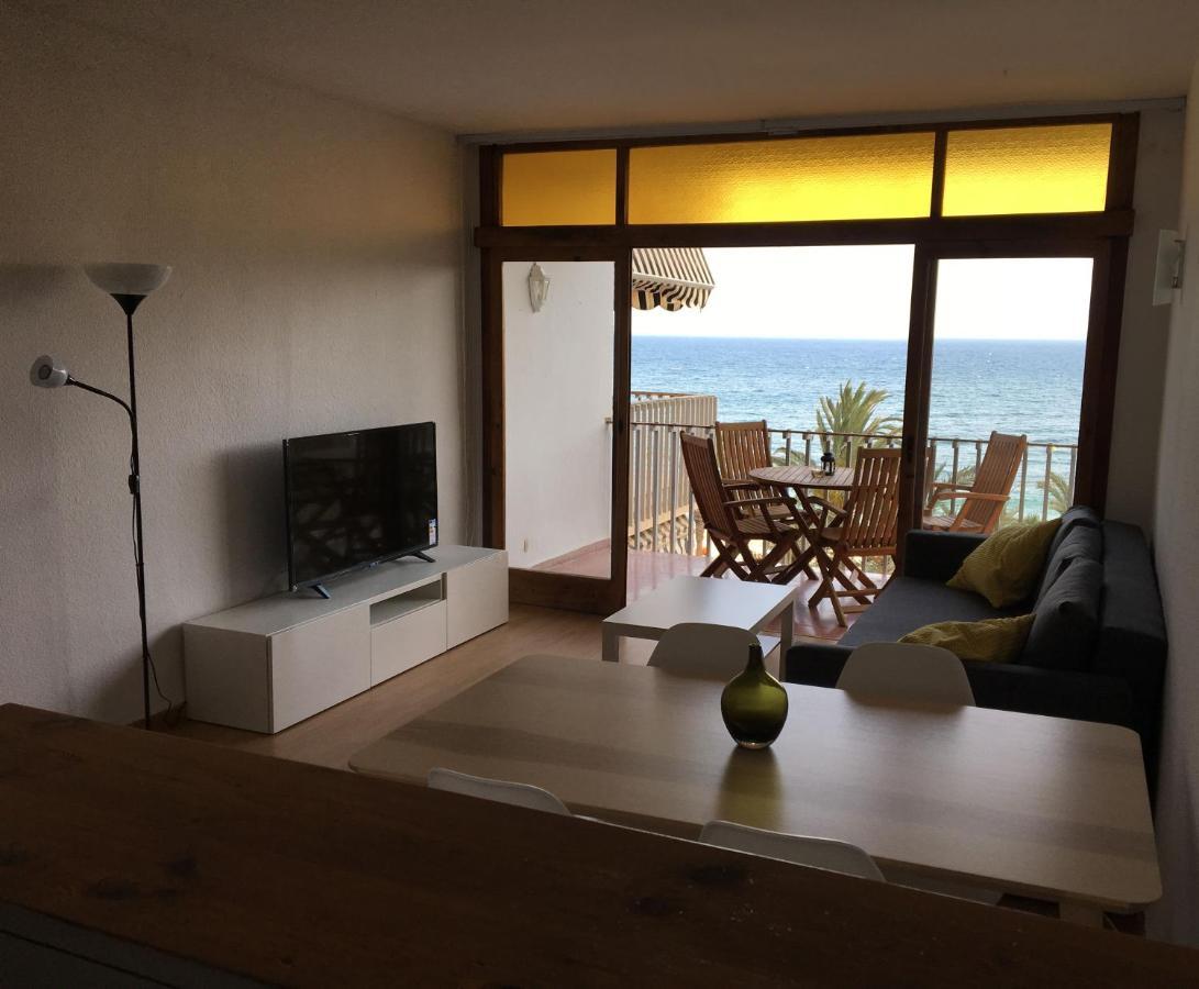 Apartamento Con Vistas Al Mar. Primera Linea De Playa. Aguadulce  Dış mekan fotoğraf